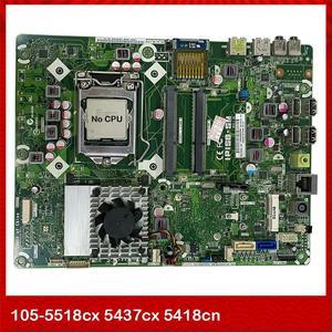 For 105-5518cx 5437cx 5418cn IPISB-SM 672233-001 All-in-One Motherboard  Test,Good