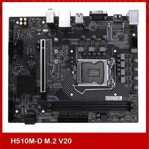 Desktop Motherboard For COLORFUL H510M-D M.2 V20 H510 LGA 1200 DDR4 Support 10/11th Generation CPU