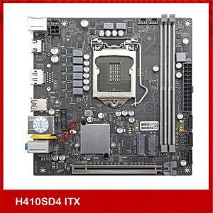 Desktop Motherboard For Onda H410SD4 ITX DPMINI H410SD4-ITX LGA 1200 Support 10th Generation CPU