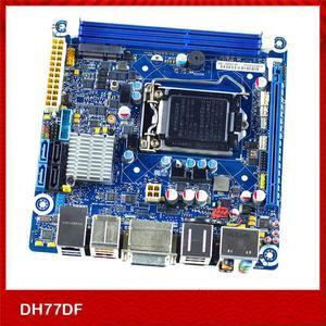 All Solid Motherboard For DH77DF DDR3 1155 H77 System Board Fully Tested