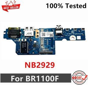 For BR1100F BR1100FKA USB AUDIO IO BOARD LAN Switch Board NB2929 NB2929_UB_V4_PCB 60NX03A0-US1030 100% Tested