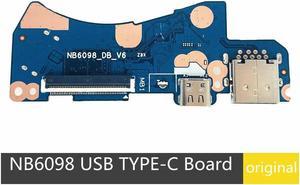 For NB6098 LAPTOP USB TYPE-C Fan Power Supply Port AUDIO IO BOARD NB6098_DB_V6