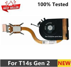 For T14S Gen 2 Laptop Cooling Fan Heatsink Thermal Module 5H41B77174 5H41B77175 5H41B77176