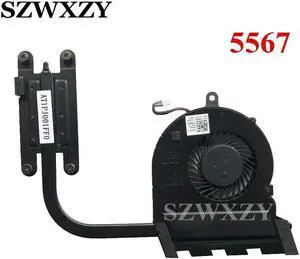 T6X66 For 5567 CPU Cooling Heatsink Fan CN-0T6X66 0T6X66 AT1PJ001FF0 AT1PJ001RC0