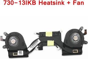 For Yoga 730-13IKB Laptop CPU Cooling Fan Heatsink EG50040S1-CD20-S9A EG50040S1-CD30-S9A 5H40Q95820