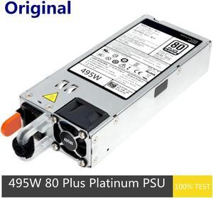 TH1CT 0TH1CT For PowerEdge R530 R530XD R540 R630 R640 R730 R730XD Hot Swap 495W 80 Plus Platinum PSU Power Supply