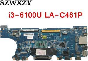 CN0V2N4V 0V2N4V V2N4V For Latitude E7470 Laptop Motherboard AAZ60 LAC461P With SR2EU i36100U CPU DDR4