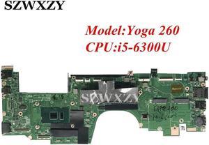 AIZS1 LA-C581P REV.1.0 For Yoga 260 Laptop Motherboard i5-6300U Processor DDR4 Full Tested