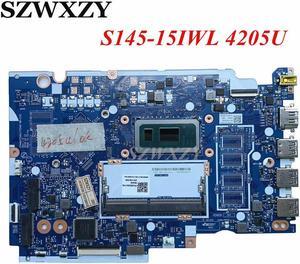 For S145-15IWL V15-IWL Laptop Motherboard 5B20S41746 5B20S41745 NM-C121 With Celeron 4205U CPU Full Tested