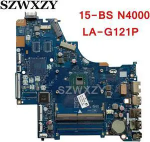 For 15-BS Series Laptop Motherboard L19049-001 L19049-601 EPG52 LA-G121P With Celeron N4000 CPU DDR4