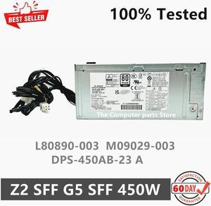 For Z2 SFF G5 SFF 450W Power Supply L80890-003 M09029-003 DPS-450AB-23 A 4+4+4+7pin 100% Tested