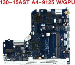 For 130-15AST Laptop Motherboard LA-G241P FRU 5B20R57992 5B20R34408  A4-9125 WIth GPU