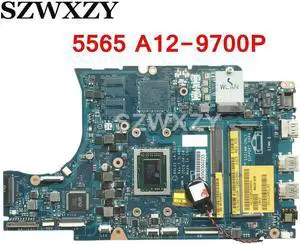 For Inspiron 5565 Laptop Motherboard CN-0N7GMF 0N7GMF N7GMF BAL22 LA-D803P A12-9700P CPU