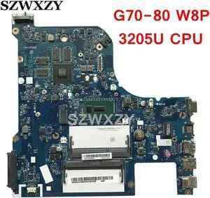 For G70-80 3205U CPU Laptop Motherboard GT920M GPU AILG1 NM-A331 5B20H70688 DDR3L