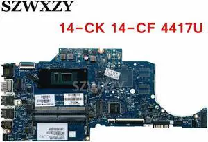For 14-CK 14-CF 240 G7 Laptop Motherboard L51527-001 L51527-601 6050A2977601-MB With 4417U DDR4