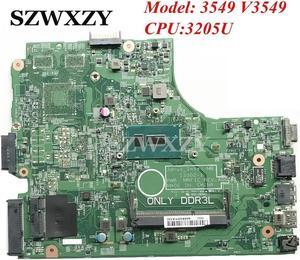 For Vostro 3549 V3549 Laptop Motherboard with 3205U 13302-1 PWB: MRF1C NXCCW 0NXCCW CN-0NXCCW