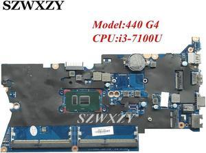 For ProBook 430 440 G4 Laptop Motherboard With SR2ZW i3-7100U 905792-001 905792-501 905792-601 DA0X81MB6E0 DDR4