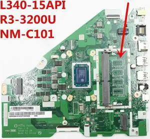 For L340-15API Laptop Motherboard MainBoard NM-C101 R3-3200U CPU 5B20S41812 5B20S41811 For L340-15API Laptop Motherboard MainBoard NM-C101 R3-3200U CPU 5B20S41812 5B20S41811