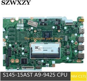 For S145-15AST Laptop Motherboard With A9-9425 CPU NM-C171 FRU 5B20S41903