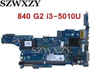 For EliteBook 840 G2 Laptop Motherboard 799509-001 799509-501 799509-601 6050A2637901-MB-A02 With i3-5010U