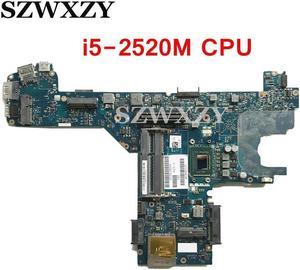 For E6320 Laptop Motherboard CN-01JRD1 01JRD1 1JRD1 PAL70 LA-6611P With SR04A i5-2520M CPU QM67