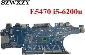 For E5470 Laptop Motherboard ADM70 LA-C631P i5-6200U CPU CN-0C0NC4 0C0NC4 C0NC4 DDR4