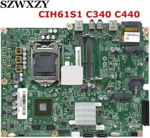 90000856  For CIH61S1 C340 C440  Motherboard 1G GPU W/O USB3.0 DDR3 Full Tested