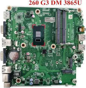 For 260 G3 DM Desktop Motherboard DAF80AMB6B0 L37693-001 L37693-601 With Celeron 3865U CPU DDR4