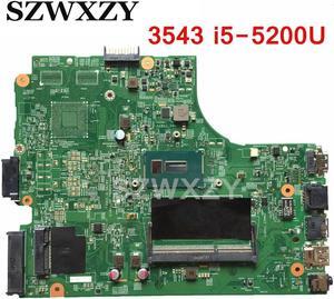 0MPND5 For 3443 3543 Laptop Motherboard i5-5200U CPU MPND5 DDR3L full tested