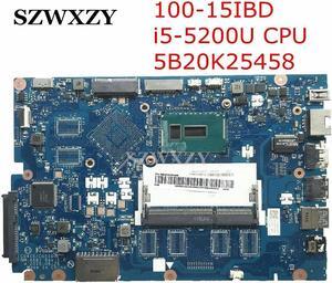 5B20K25458 For 100-15IBD 15 inch Laptop Motherboard with I5-5200U Processor CG410/CG510 NM-A681 Full Tested