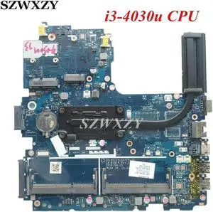 782952-001 For 440 G2 450 G2 Laptop Motherboard ZPL40/ZPL50/ZPL70 LA-B181P With i3-4030U  with Heatsink
