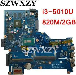 For Pavillion 15-R 250 G3 Laptop Motherboard 802302-001 802302-601 ASO56 LA-B972P i3-5010 CPU 820M/2GB GPU
