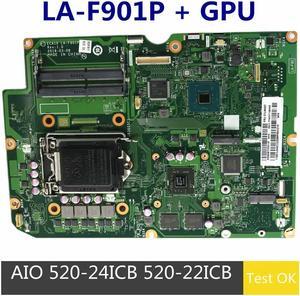 For Ideacentre AIO 520-24ICB 520-22ICB All-in-One Motherboard 01LM437 ECA10 LA-F901P