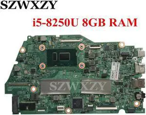 CN-0VTHG7 0VTHG7 VTHG7 For Inspiron 13 7373 13-7373 7370 Laptop Motherboard With i5-8250U 1.6Ghz CPU 8GB RAM