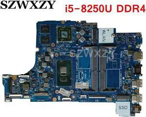 DAL10 LA-F115P For Inspiron 15 5570 Laptop Motherboard CN-0N7Y27 0N7Y27 N7Y27 With i5-8250U CPU DDR4