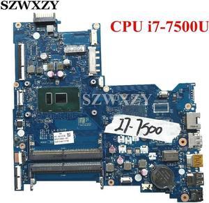For 15-AY 15-AY198NR Laptop Motherboard LA-D707P 914598-601 914598-501 914598-001 With CPU i7-7500U