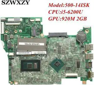 5B20K36384 For FLEX-3-1480 Yoga 500-14ISK Laptop Motherboard with i5-6200U Processor 920M 2GB GPU