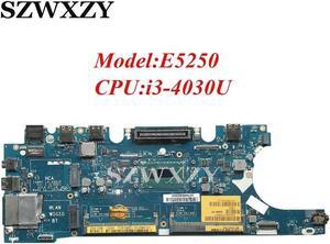 CN-0R07VC 0R07VC R07VC For Latitude E5250 Laptop Motherboard W/ SR1EN i3-4030u CPU ZAM60 LA-A891P Full Tested