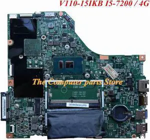 For V110-15IKB Laptop Motherboard LV115KB MB 15277-2N  FRU 5B20P11167 With I5-7200U CPU 4GB RAM For V110-15IKB Laptop Motherboard LV115KB MB 15277-2N  FRU 5B20P11167 With I5-7200U CPU 4GB RAM
