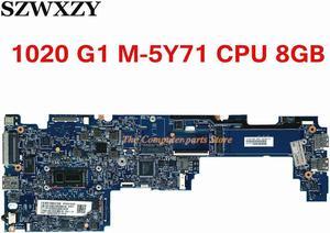 For EliteBook Folio 1020 G1 Motherboard M-5Y71 CPU 8GB RAM 790065-001 790065-001 790065-601