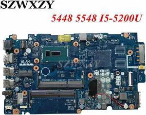 For inspiron 5448 5548 5443 Laptop Motherboard i5-5200U CPU ZAVC1 LA-B016P CN-0V25MC 0V25MC V25MC