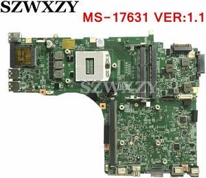 For GT70 MS1763 Laptop Motherboard MS17631 VER11 PGA 947 Support i7 CPU 100 Tested
