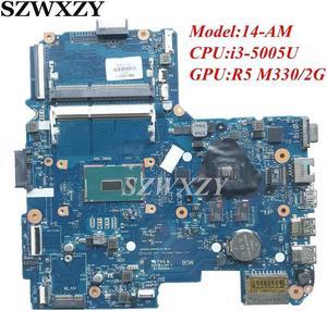858027-001 For 14-AM Series Laptop Motherboard 858027-601 858027-501 i3-5005U Processor R5 M330/2G GPU