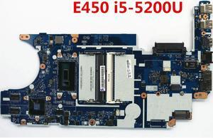 For E450 Laptop Motherboard NM-A211 00HT658 i5-5200U CPU 2G GPU Full Tested