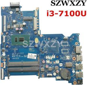 903795-601 903795-501 903795-001 For 15-AY Laptop Motherboard CDL50 LA-D707P With SR2ZW i3-7100 CPU DDR4