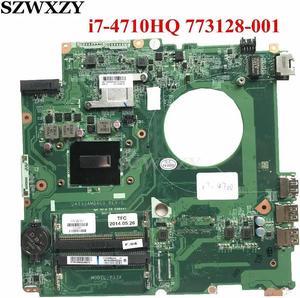 17.3" inch For Envy 17-K 17T-K M7-K010DX Laptop Motherboard With i7-4710HQ 773128-001 773128-501 DAY33AMB6C0