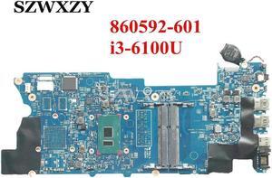 860592-601 448.06203.0021 For X360 15-W 15-BK Laptop Motherboard w/SR2EU i3-6100U
