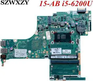For PAVILION 15-AB 15-AN 15-AN050NR Laptop Motherboard i5-6200U CPU DAX1BDMB6F0 836097-601 836097-001