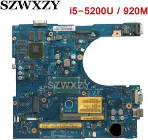 For Inspiron 5458 5758 5558 Laptop Motherboard CN-0149M4 0149M4 149M4 AAL10 LA-B843P i5-5200U CPU 920M GPU