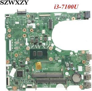 15341-1 91N85 For 3568 3468 Laptop Motherboard  With SR2ZW i3-7100U  DDR4 RAM CN-01CM9N 01CM9N 1CM9N